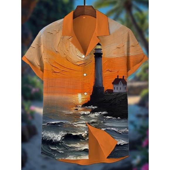 Brand New Lighthouse Shirt - Picture 1 of 5